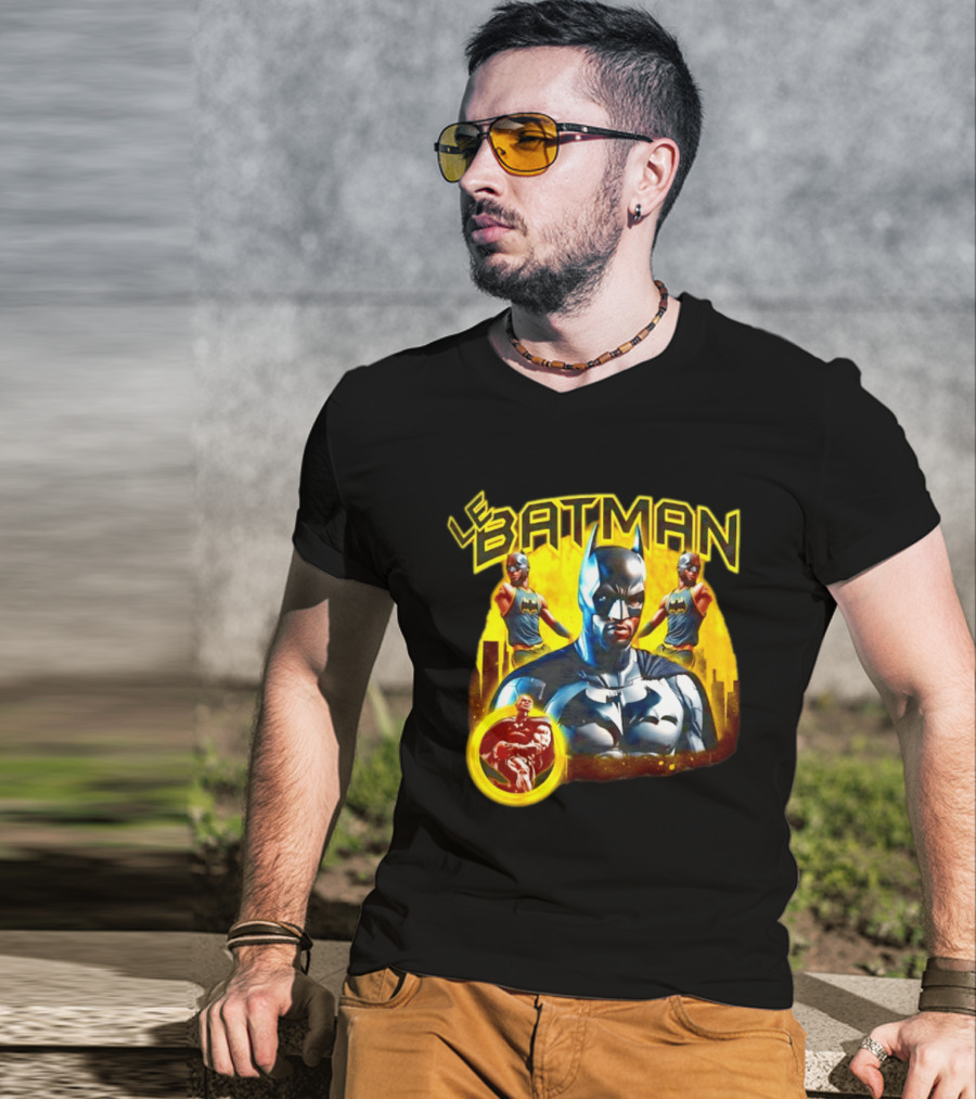 LeBron James LeBatman Crossover Philadelphia 76ers Basketball T-Shirt