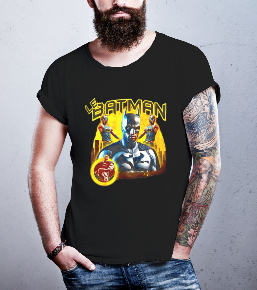 LeBron James LeBatman Crossover Philadelphia 76ers Basketball T-Shirt