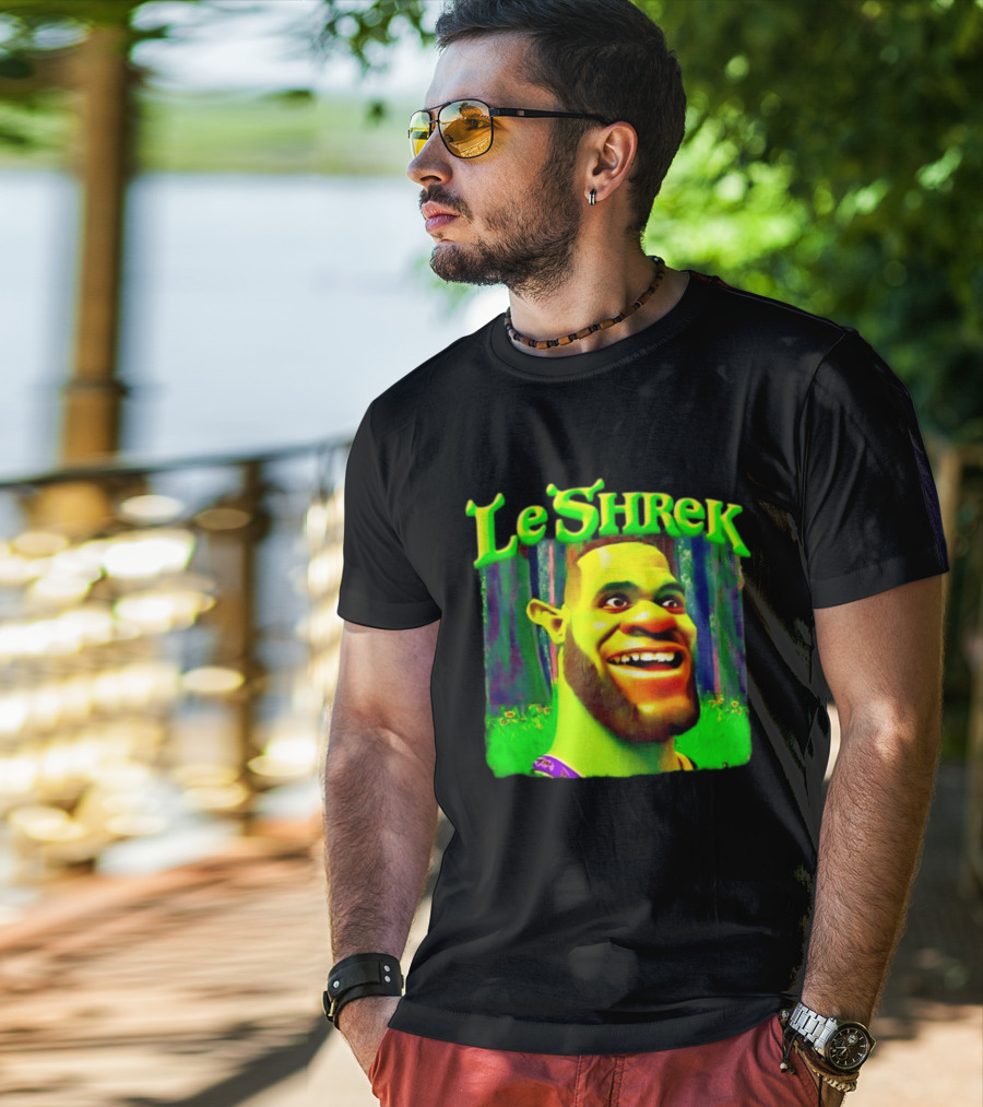 LeShrek LeBron James Philadelphia 76ers Basketball T-Shirt