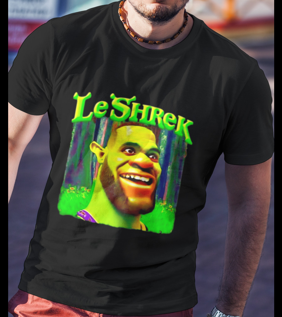 LeShrek LeBron James Philadelphia 76ers Basketball T-Shirt