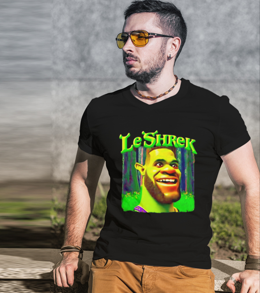LeShrek LeBron James Philadelphia 76ers Basketball T-Shirt