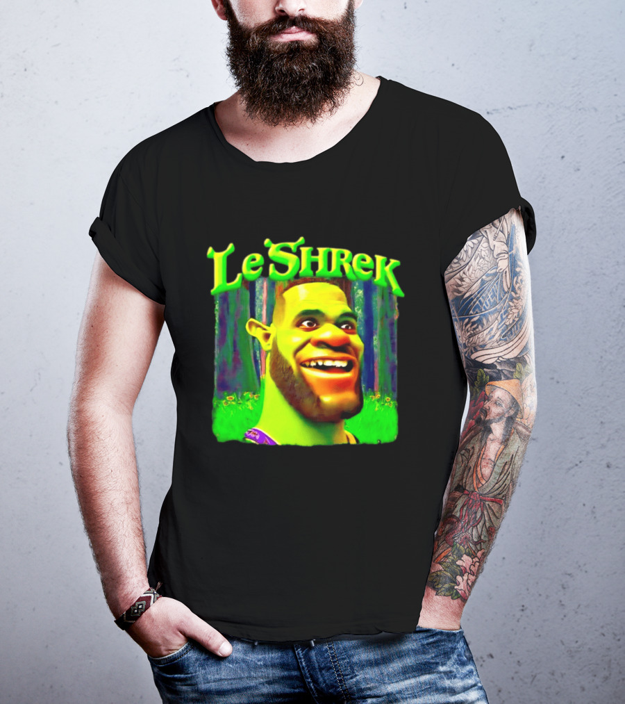 LeShrek LeBron James Philadelphia 76ers Basketball T-Shirt