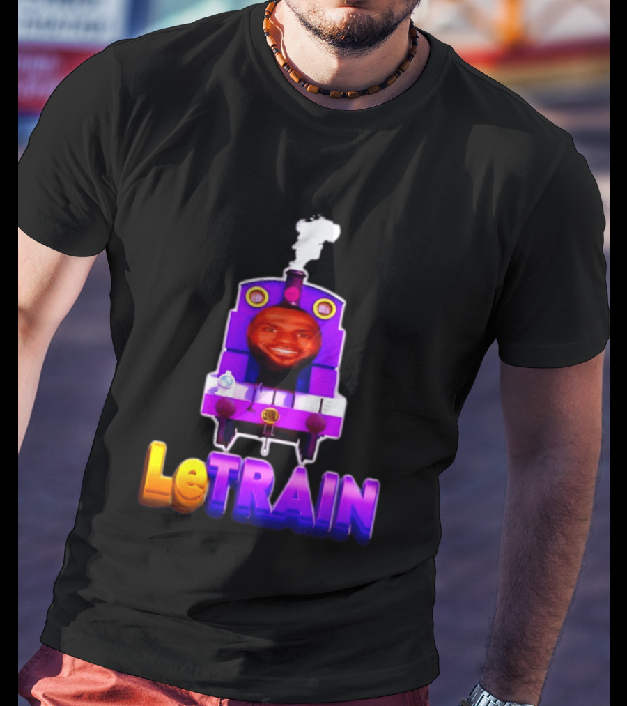 LeBron James LeTrain Meme With Philadelphia 76ers Concept T-Shirt