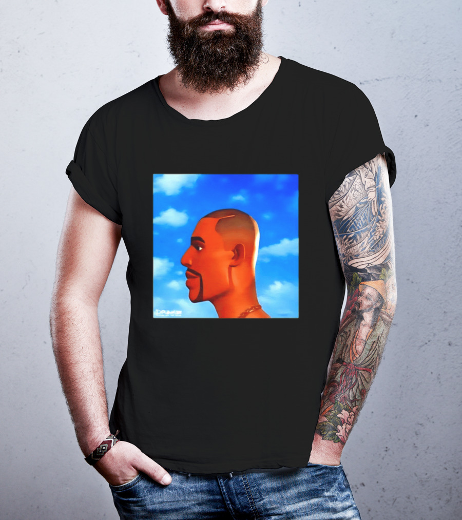 Drake For All The Dogs OVO Hip Hop Rap Album Sky Blue T-Shirt