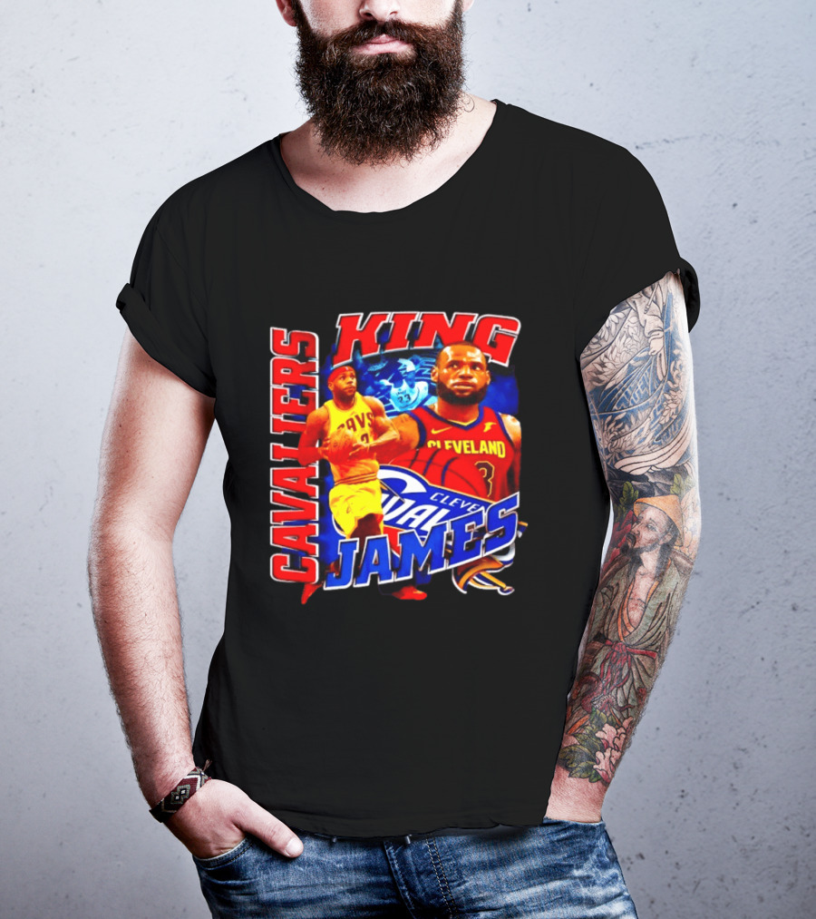 Cleveland Cavaliers King James LeBron Nike NBA Basketball Star T-Shirt