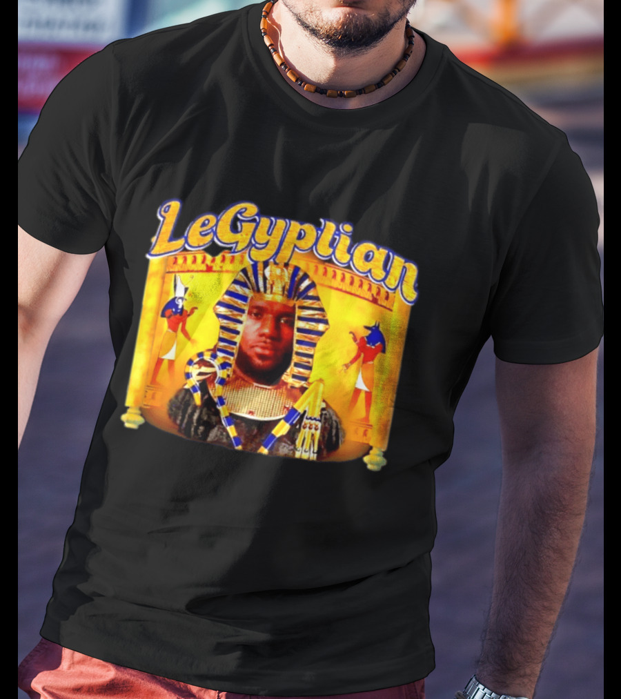 LeBron James LeGyptian Philadelphia 76ers Basketball Meme T-Shirt