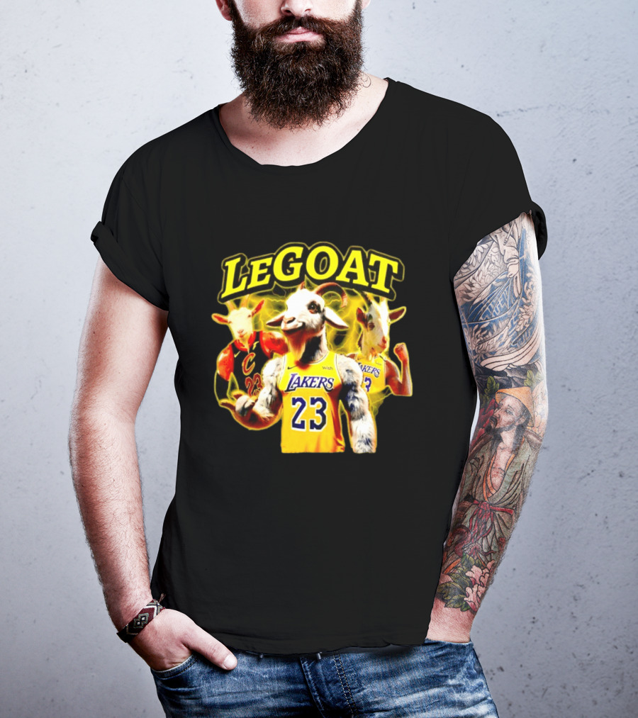 Legoat 23 LeBron James Lakers Cavaliers T-Shirt