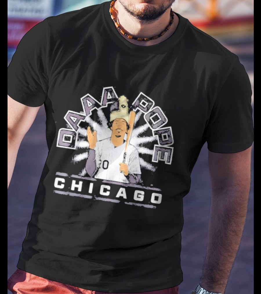 Daaa Pope Chicago South Side Baseball Miguel Vargas T-Shirt