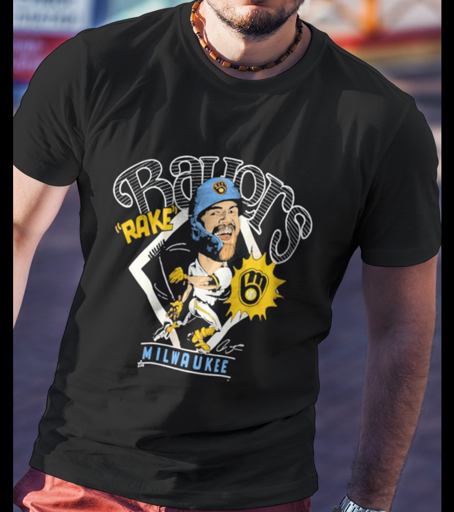 Milwaukee Bauers Rake Baseball Art 2026 T-Shirt