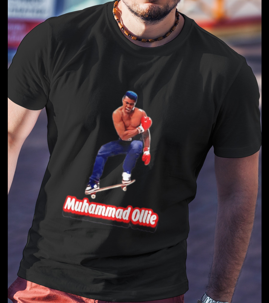 Muhammad Ollie Skateboard Boxer T-Shirt
