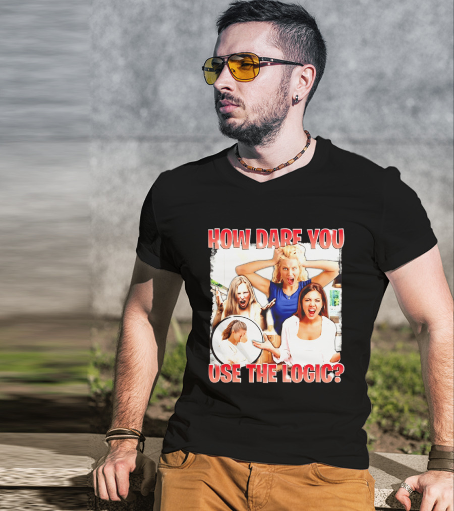 How Dare You Use The Logic Retro 90s T-Shirt