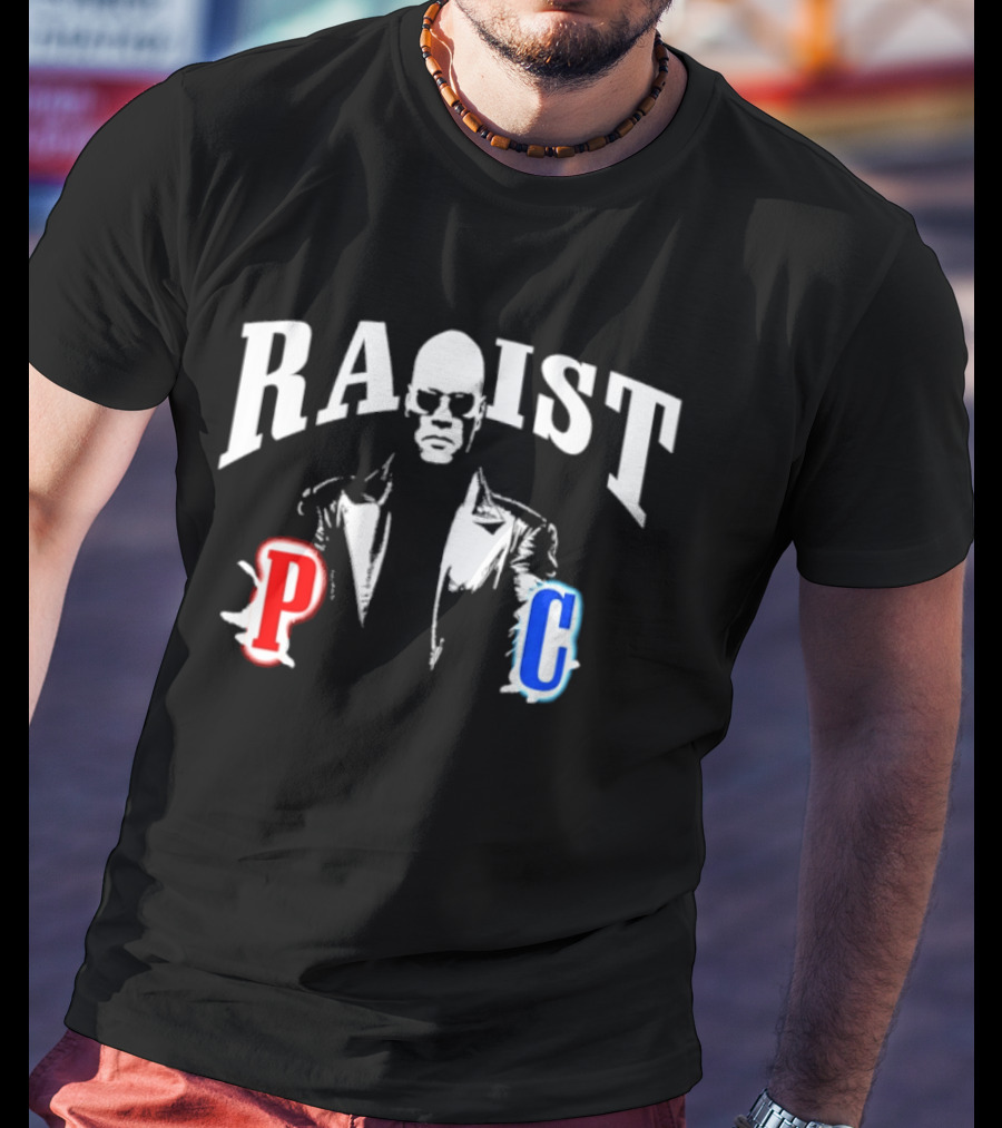 Racist PC Morpheus The Matrix Laurence Fishburne T-Shirt