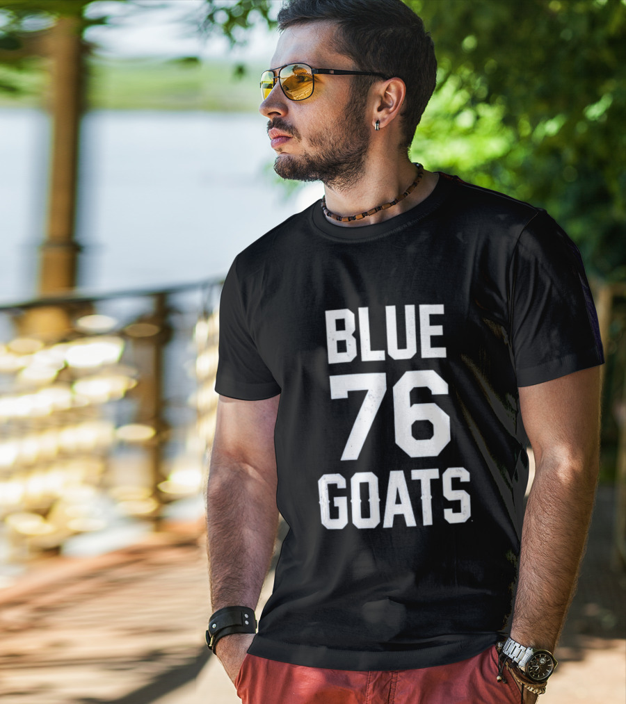 Philadelphia 76ers Blue 76 Goats T-Shirt
