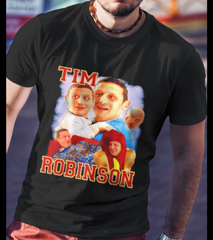 Tim Robinson I Think You Should Leave Collage Hot Dog Suit And More T-Shirt