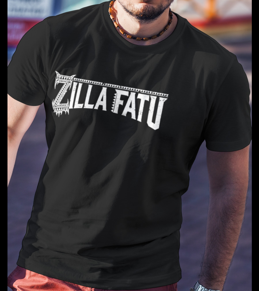Zilla Fatu Wrestling NXT Merchandise Collection T-Shirt