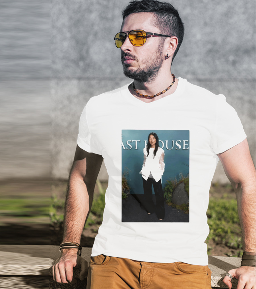 The Last House Fashion Greta Lee The Row T-Shirt