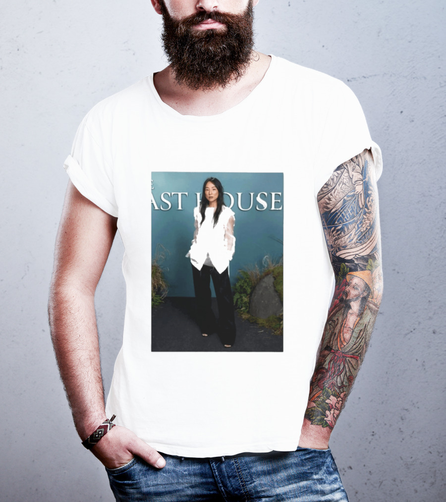 The Last House Fashion Greta Lee The Row T-Shirt