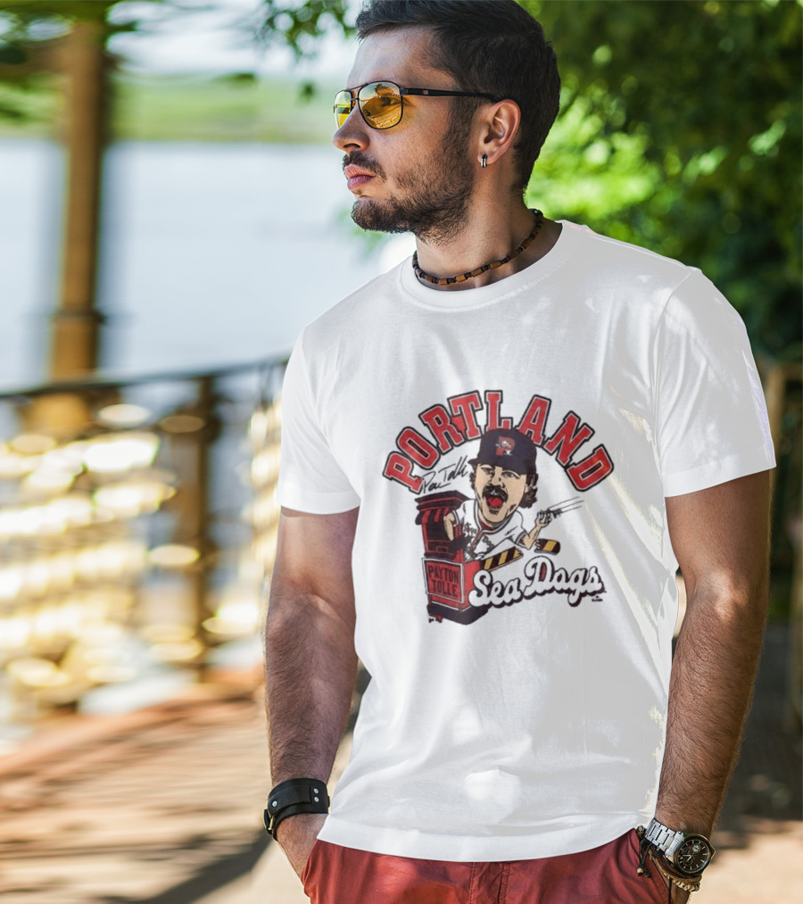 Payton Tolle Portland Sea Dogs Baseball T-Shirt