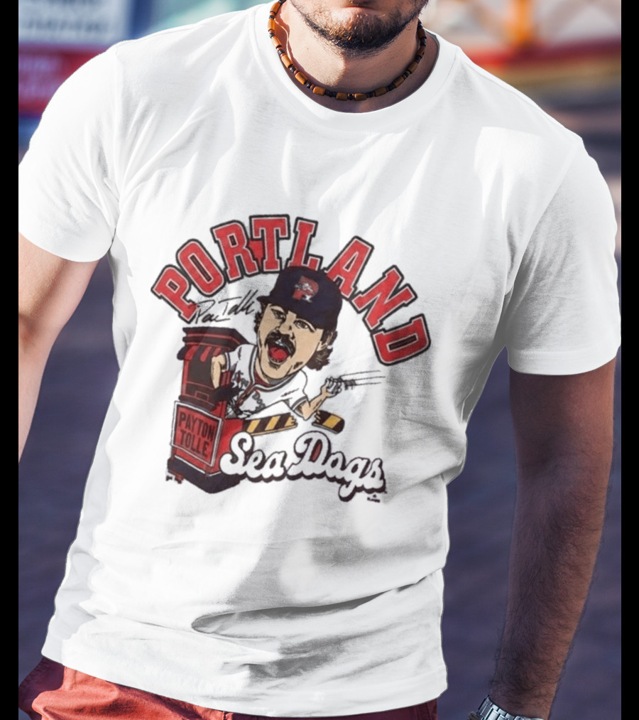 Payton Tolle Portland Sea Dogs Baseball T-Shirt