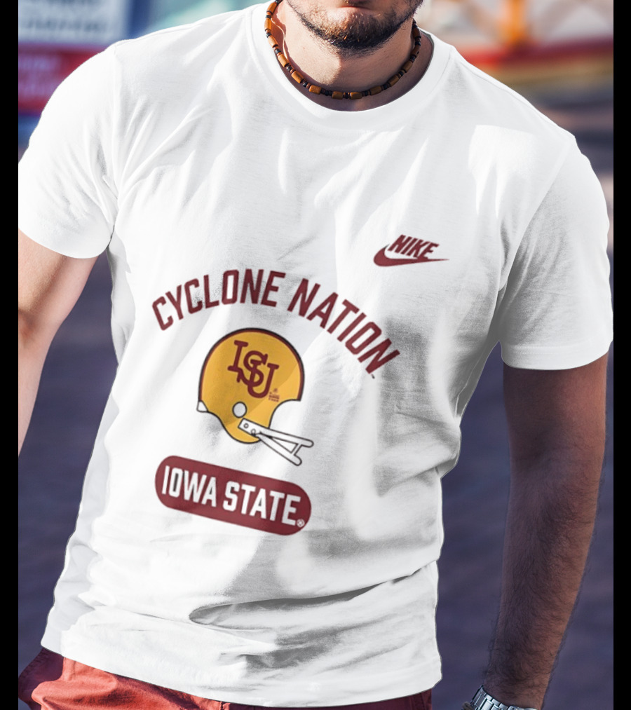Cyclone Nation Iowa State ISU Football Nike T-Shirt