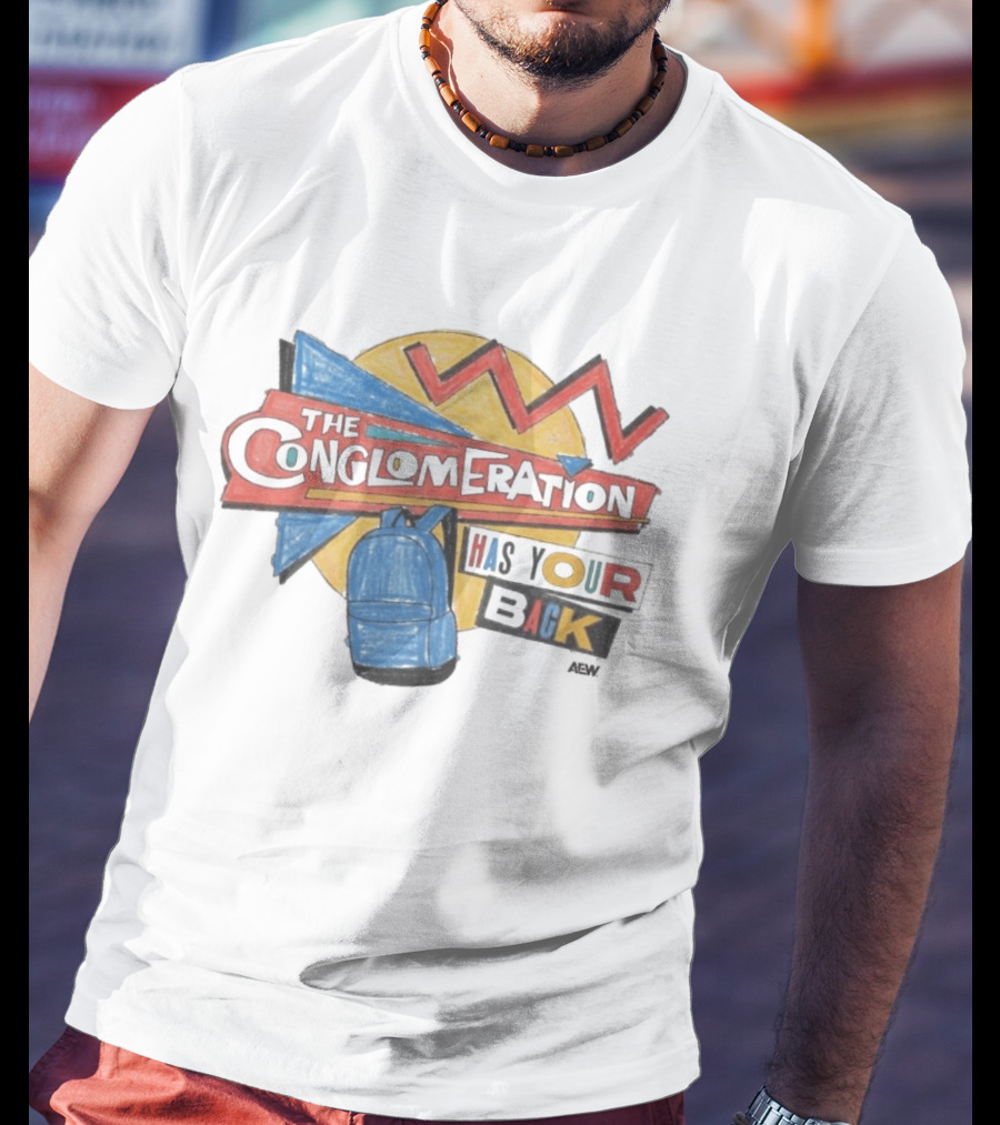 The Conglomeration Has Your Back Backpack T-Shirt
