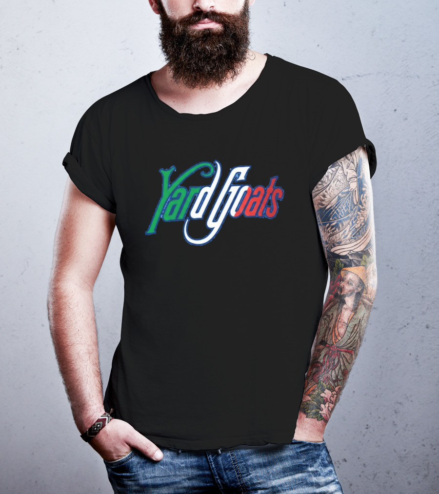 Hartford Yard Goats Green White Red Italian Heritage Night T-Shirt
