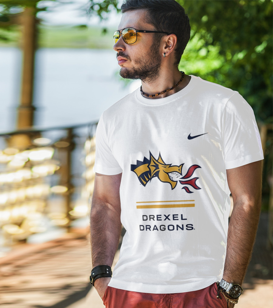 Nike Drexel Dragons NCAA Basketball Official Team T-Shirt
