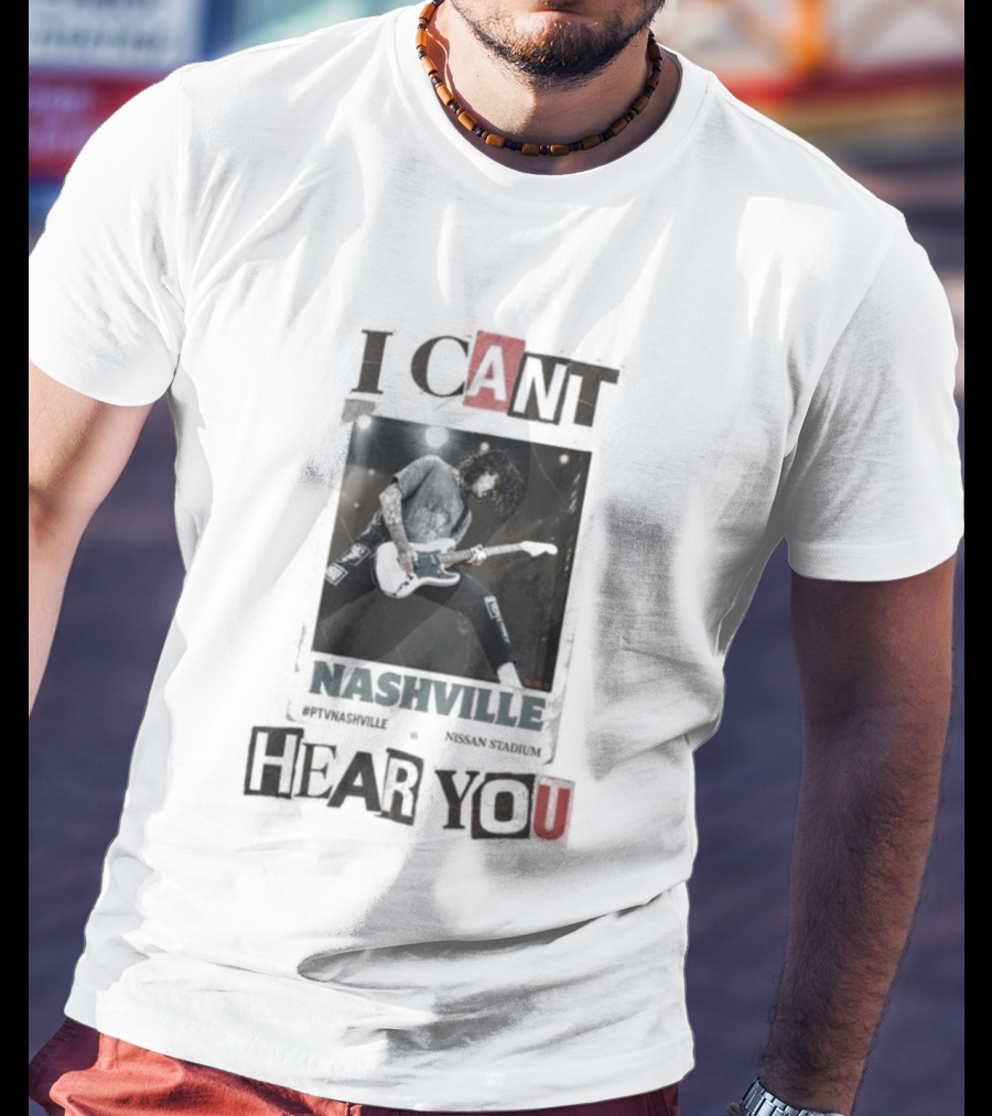 Pierce The Veil I Can't Hear You Nashville World Tour 2026 T-Shirt