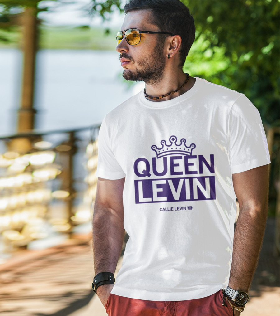 Queen Levin Callie Levin Iowa Hawkeyes Basketball Player T-Shirt