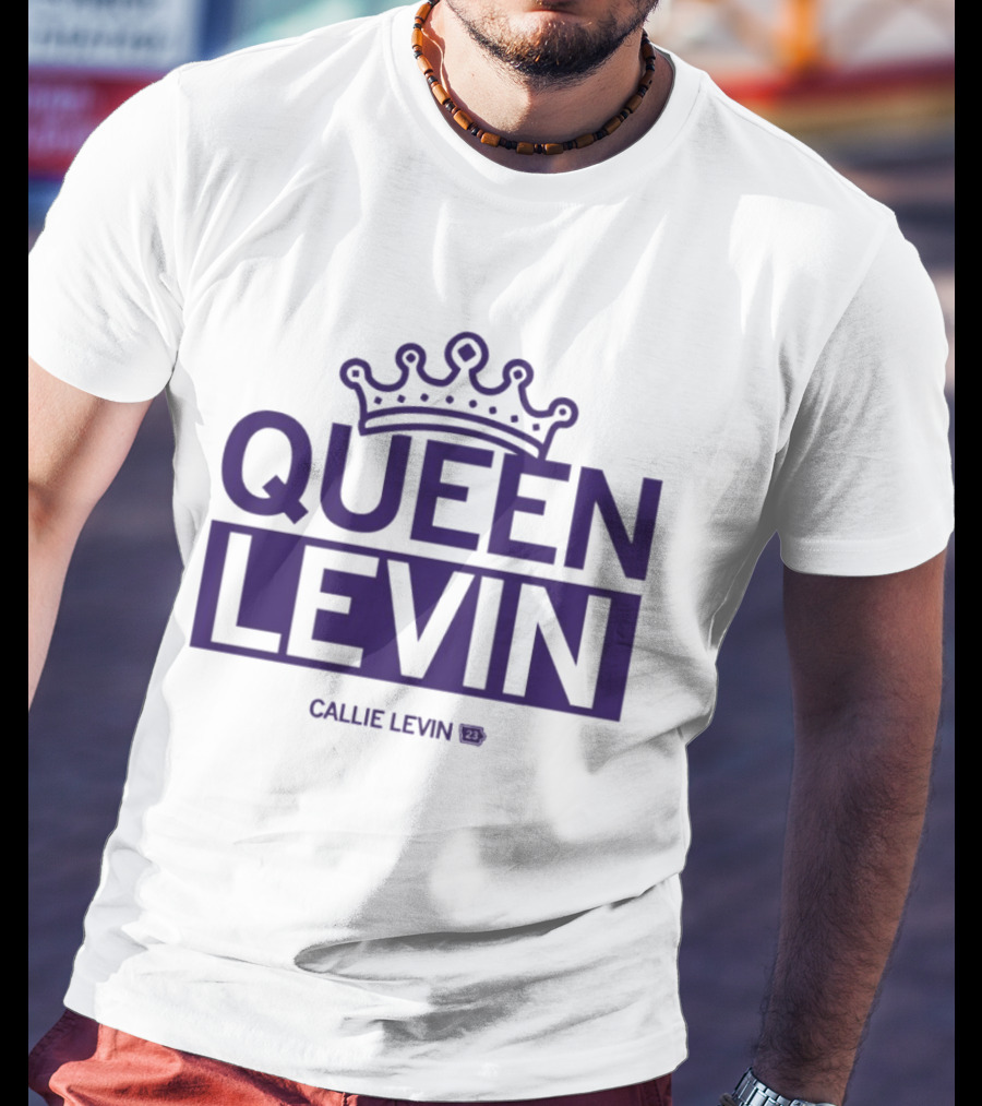 Queen Levin Callie Levin Iowa Hawkeyes Basketball Player T-Shirt