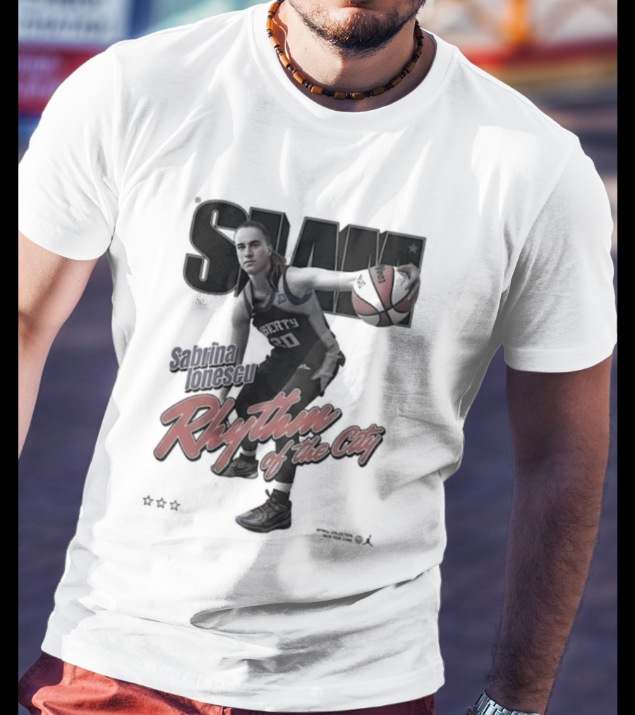 SLAM Sabrina Ionescu Rhythm Of The City T-Shirt