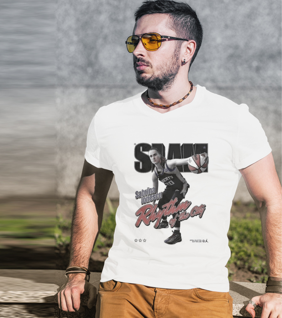 SLAM Sabrina Ionescu Rhythm Of The City T-Shirt