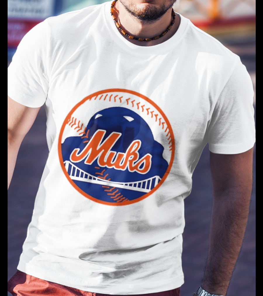 Muks New York Mets Baseball Team T-Shirt