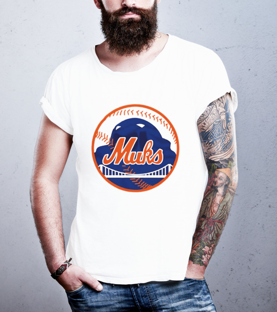 Muks New York Mets Baseball Team T-Shirt