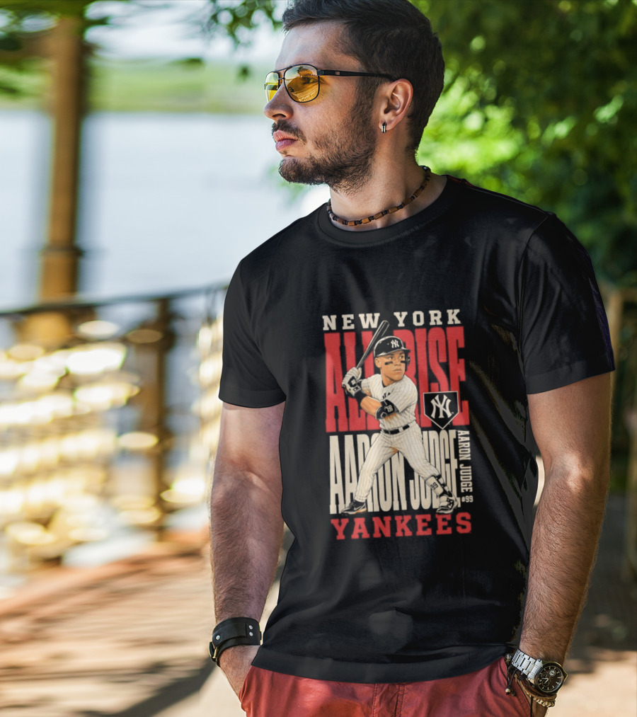 New York Yankees Aaron Judge 2026 Season Caricature T-Shirt