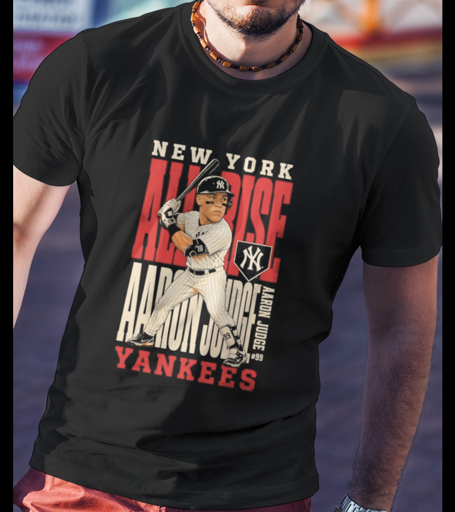 New York Yankees Aaron Judge 2026 Season Caricature T-Shirt