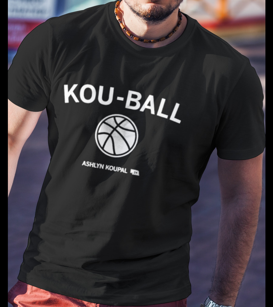 Ashlyn Koupal Kou Ball Basketball T-Shirt