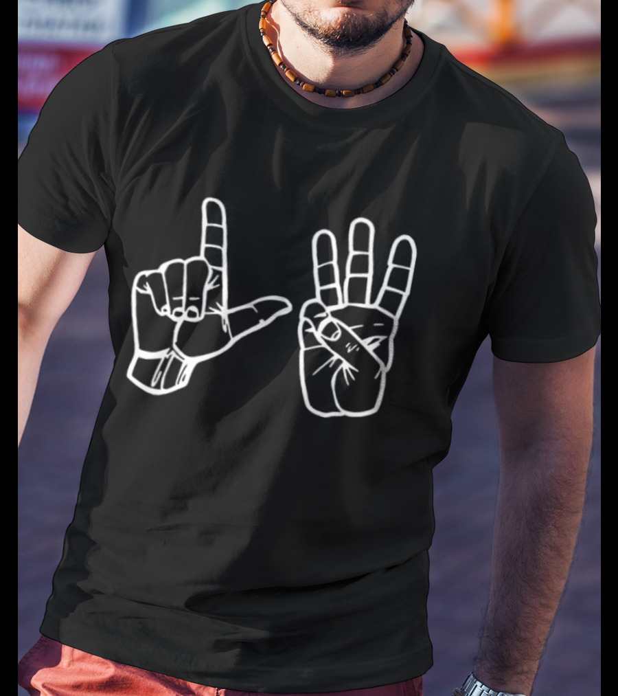 Atlanta Braves 2026 Deaf Awareness Night Baseball Hand Signal T-Shirt