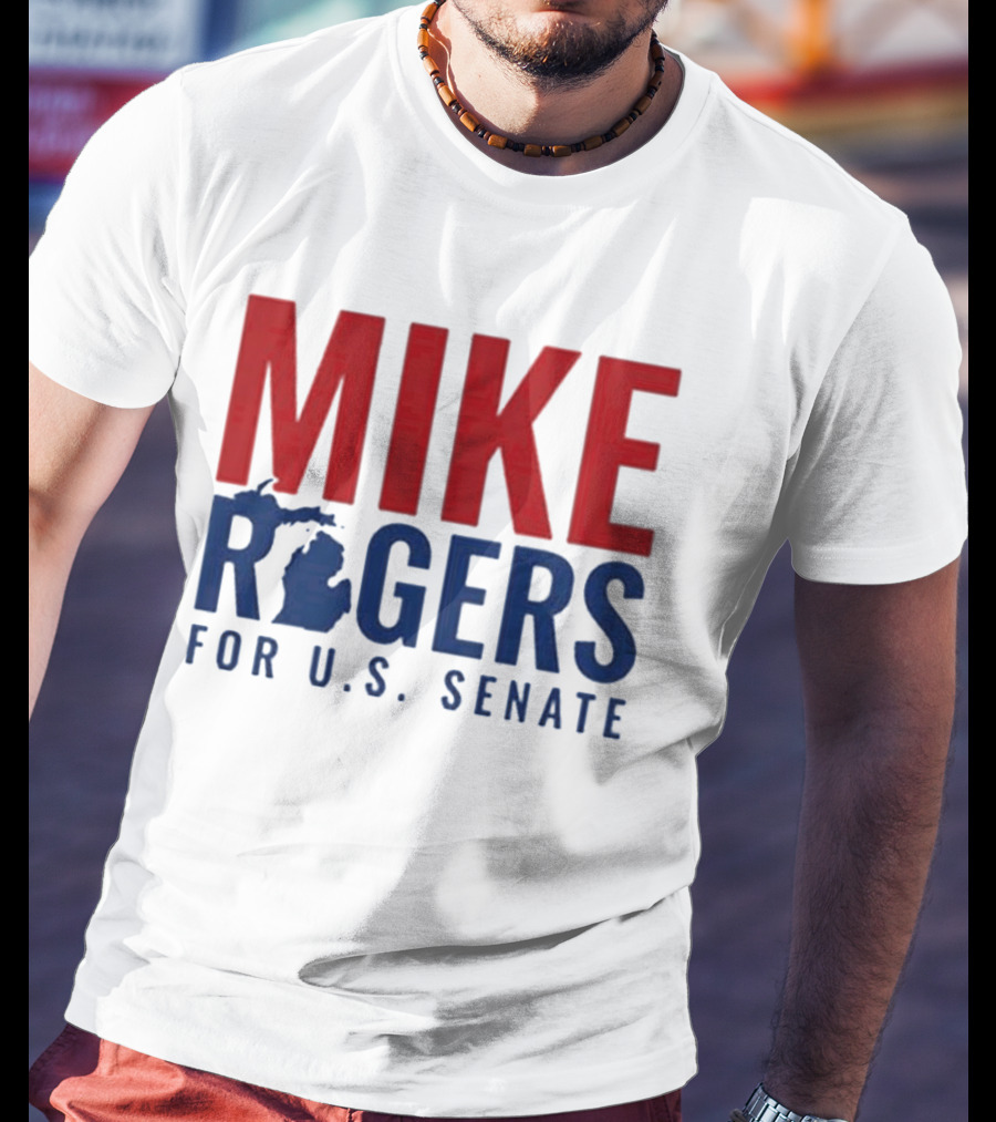 Mike Rogers Michigan For US Senate Election T-Shirt