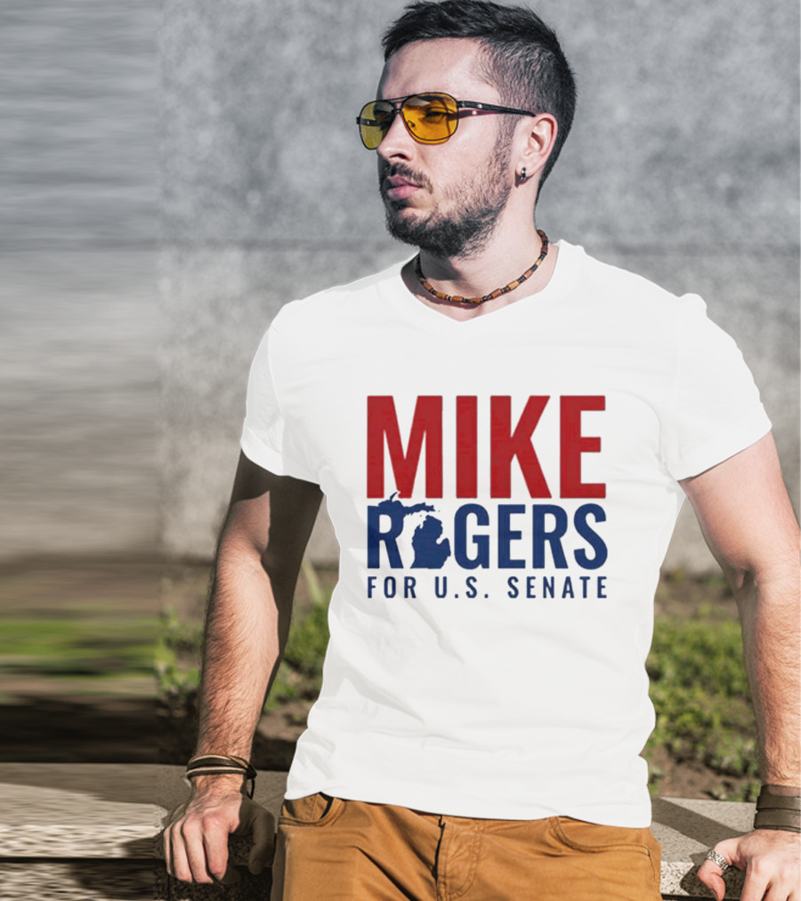 Mike Rogers Michigan For US Senate Election T-Shirt