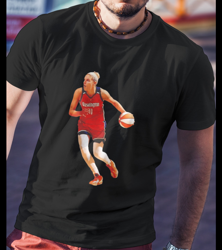 Elena Delle Donne Washington Mystics Basketball Hall Of Fame Player 11 T-Shirt