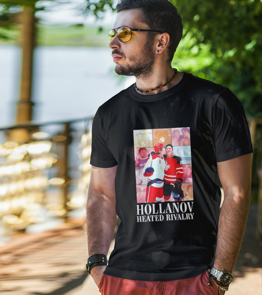 Hollanov Heated Rivalry Hockey Romance 90210ando Walliam 993 T-Shirt