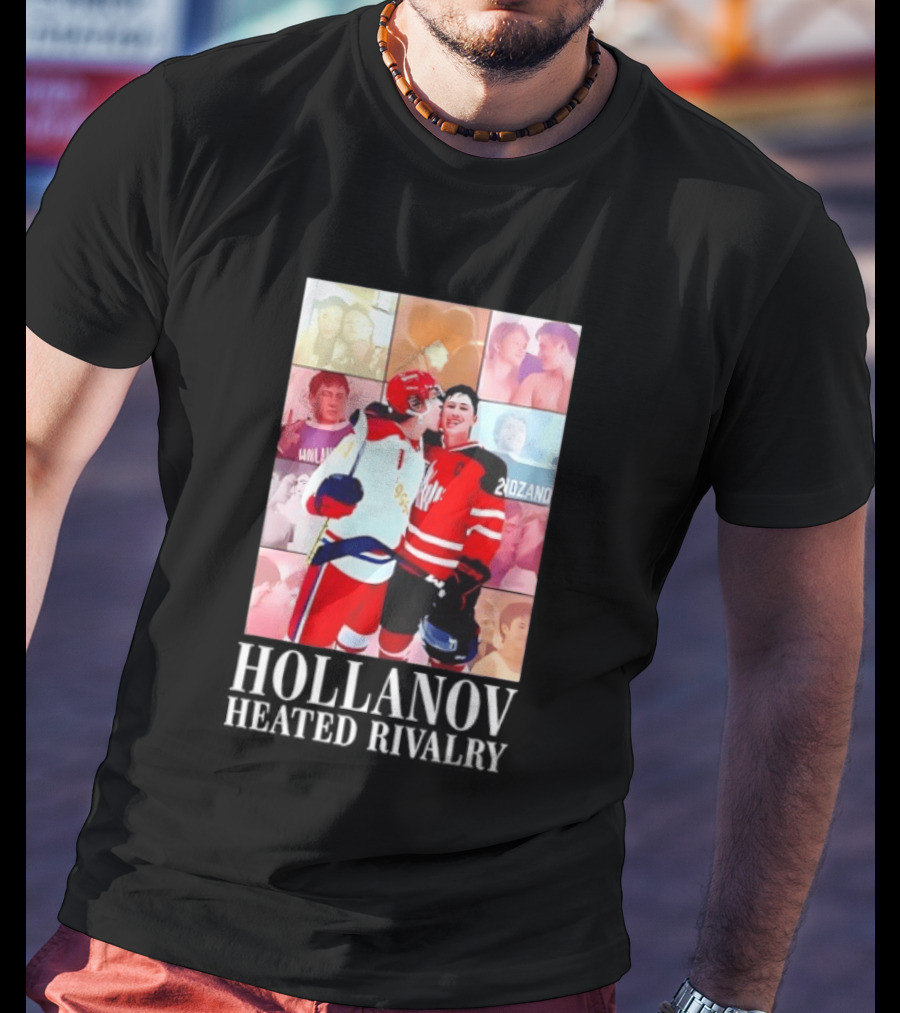 Hollanov Heated Rivalry Hockey Romance 90210ando Walliam 993 T-Shirt