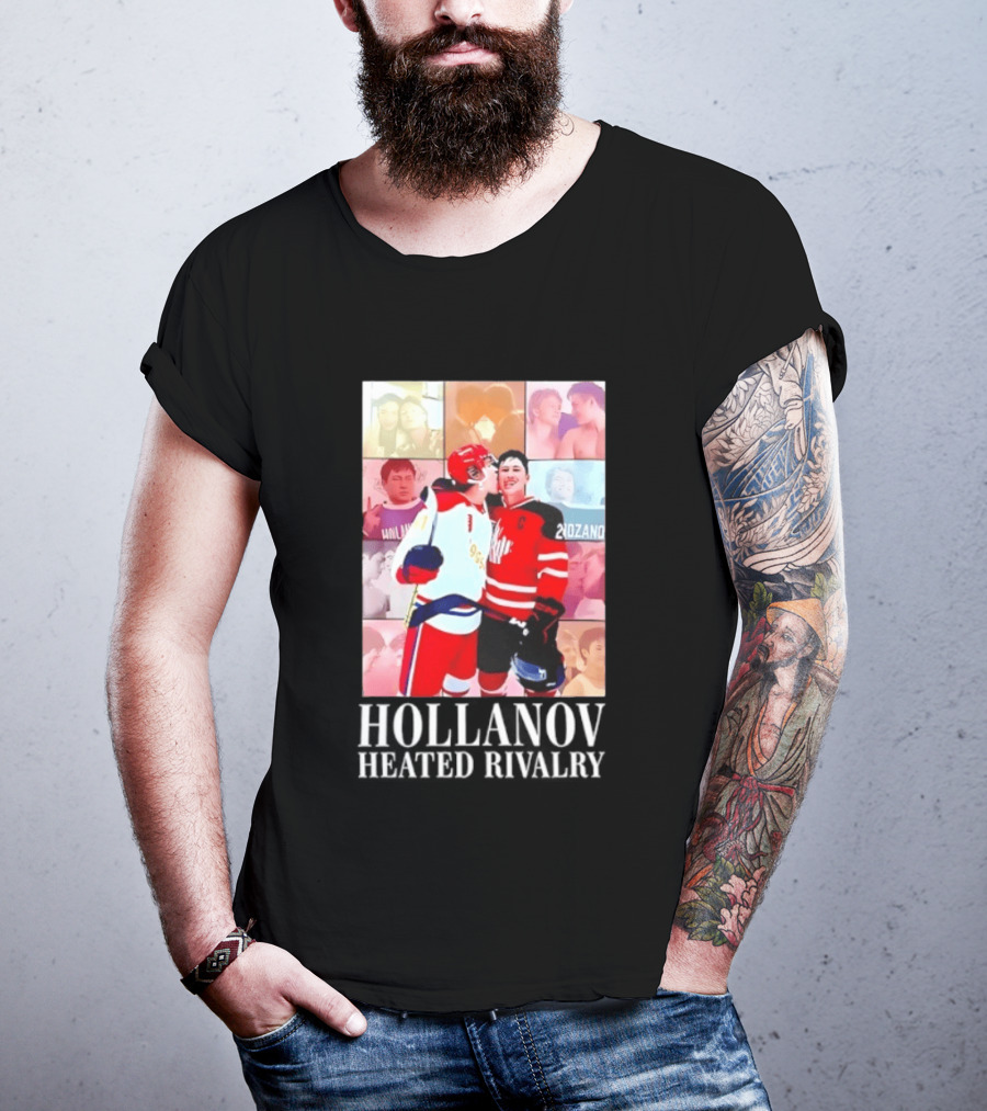 Hollanov Heated Rivalry Hockey Romance 90210ando Walliam 993 T-Shirt