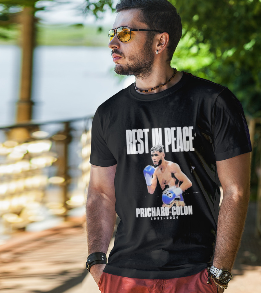 Rest In Peace Prichard Colon 1992 2026 Boxing Gloves T-Shirt