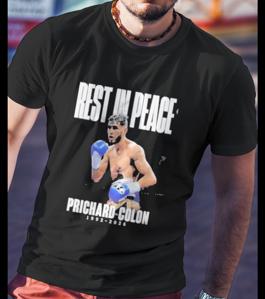 Rest In Peace Prichard Colon 1992 2026 Boxing Gloves T-Shirt