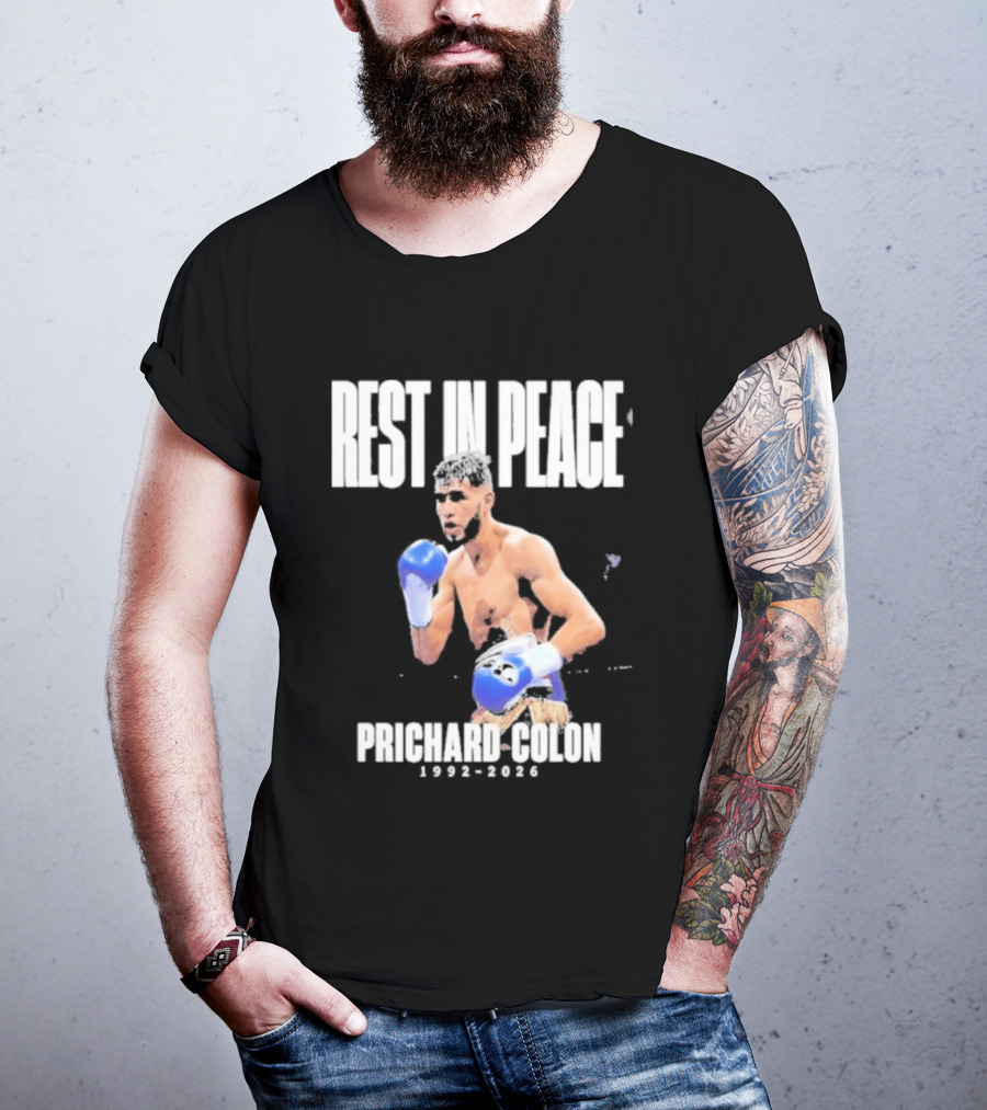 Rest In Peace Prichard Colon 1992 2026 Boxing Gloves T-Shirt