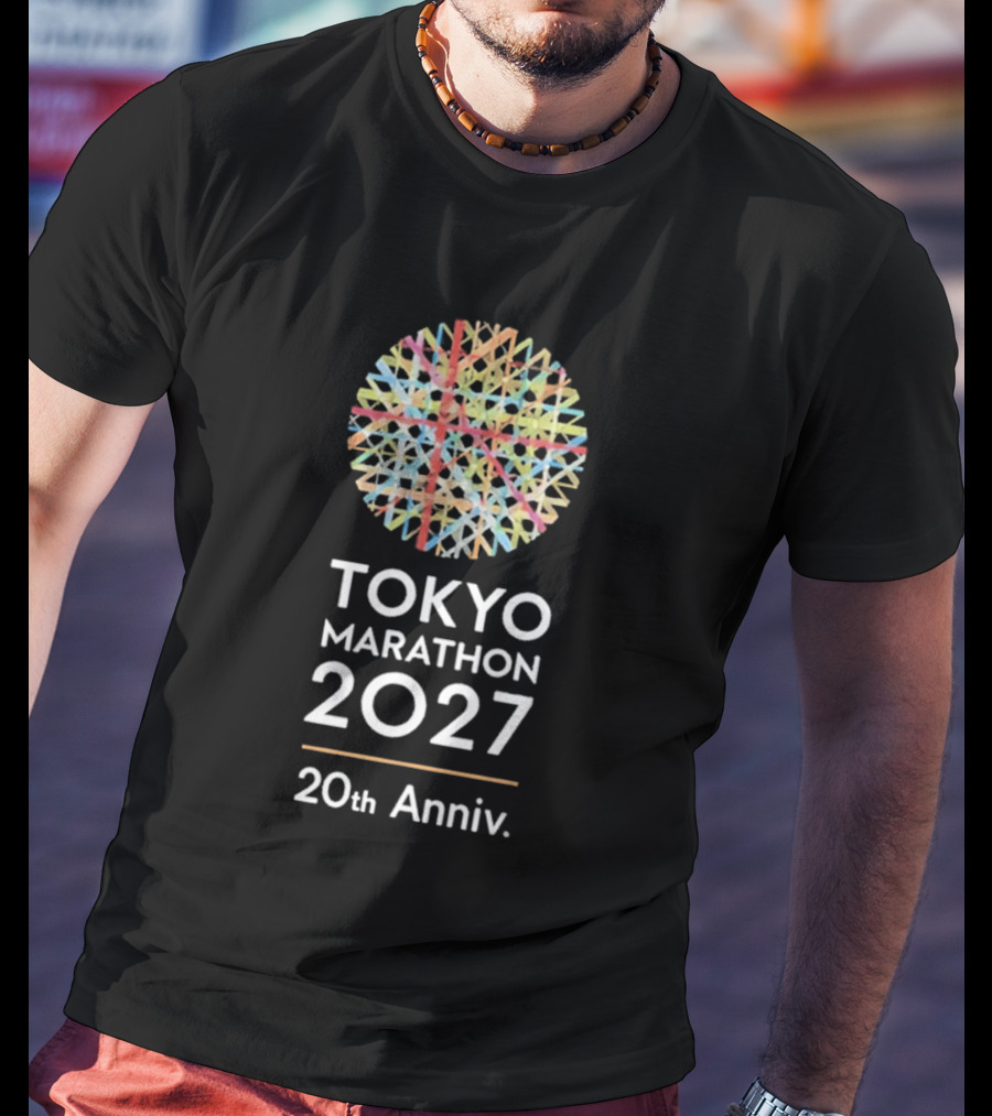 Tokyo Marathon 2027 20th Anniversary Celebration T-Shirt