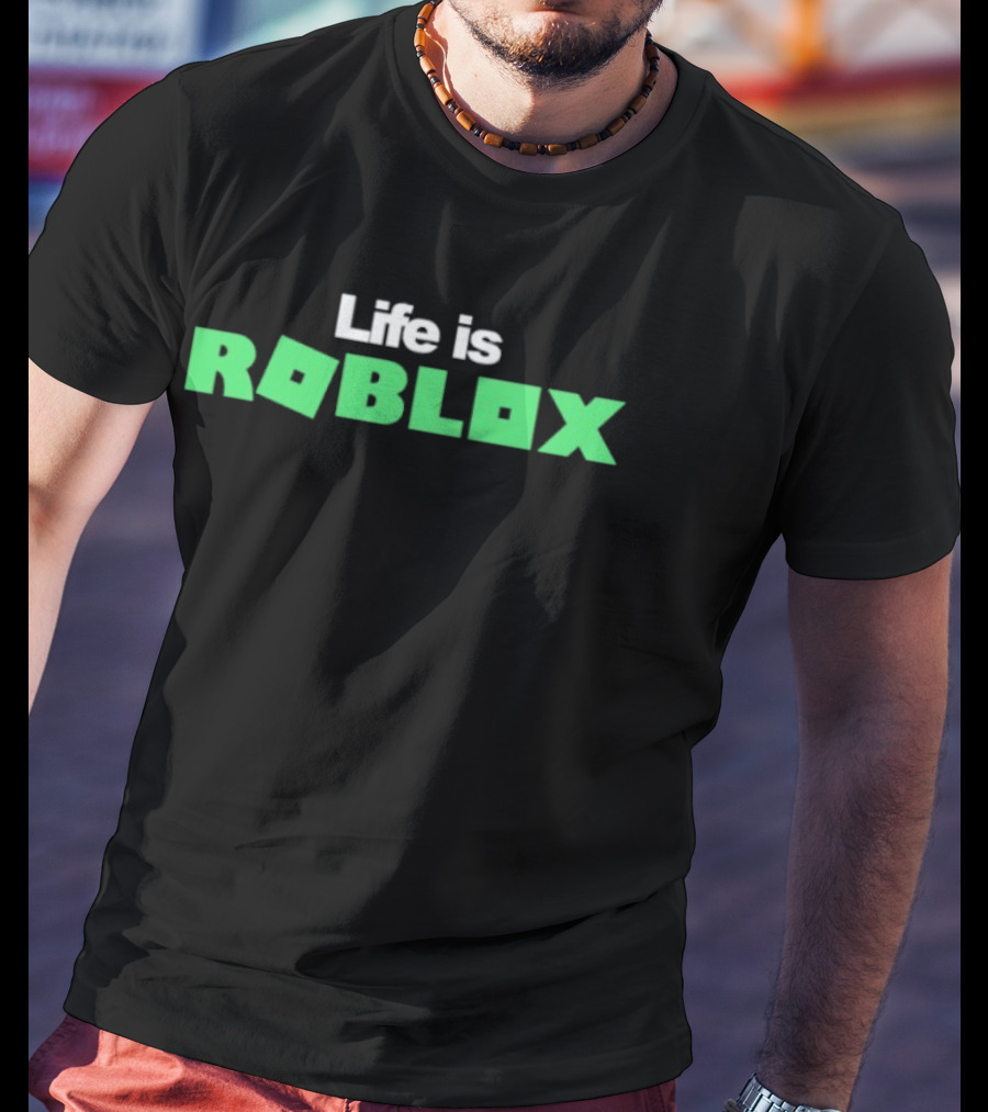 Life Is Roblox Gaming Meme DJ Akademiks T-Shirt