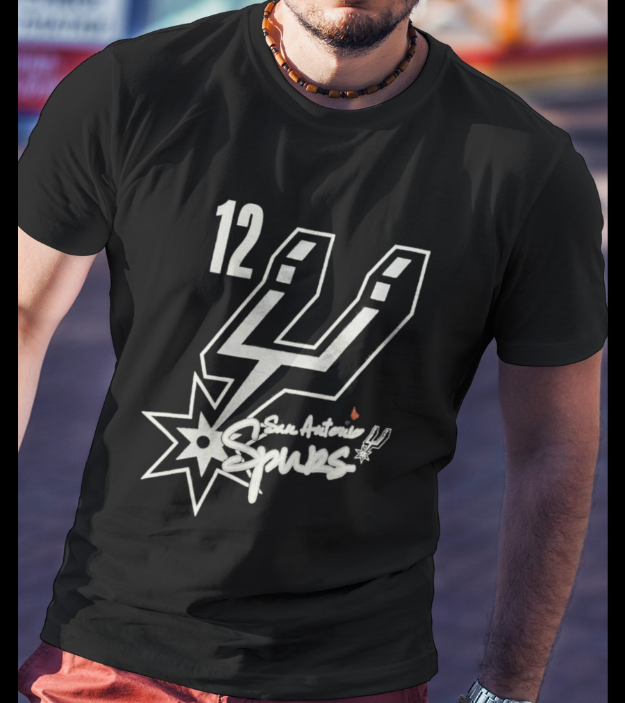 San Antonio Spurs 12 NBA 2010s T-Shirt